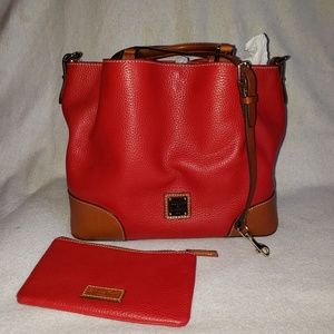 Brenna satchel w/pouch